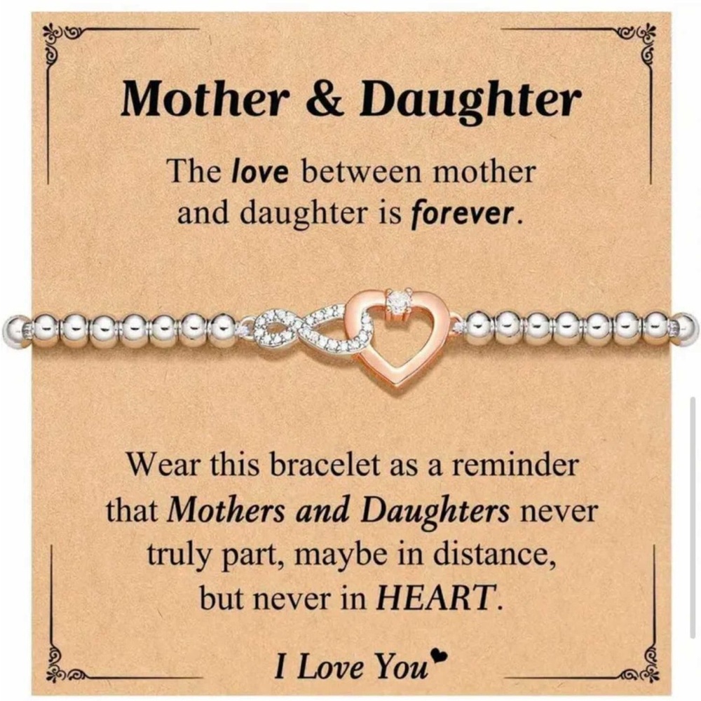 NWT “Mother‎ & Daughter” beautiful bracelet
